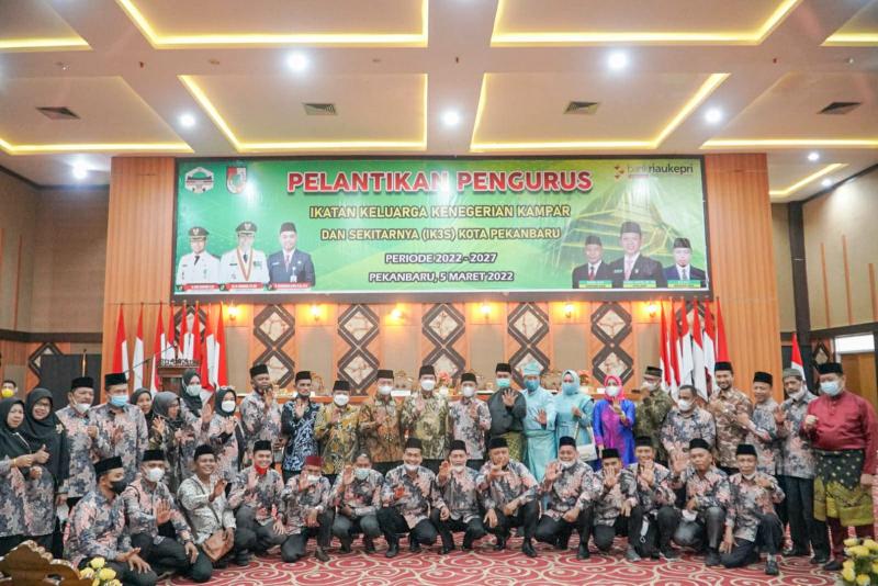 Pengurus IK3S Kota Pekanbaru periode 2022-2027 dilantik,Wako"jelilah tangkap peluang"