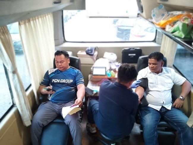Perusahaan Gas Negara Area Pekanbaru Kembali Gelar Donor Darah