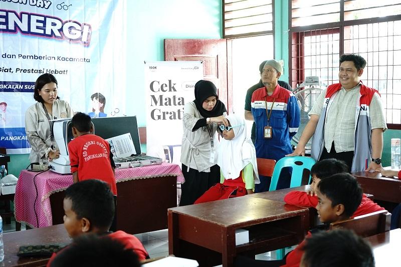 Penduli Kesehatan Mata, Pertamina EP Pangkalan Susu Gelar Program Lensa Energi di Kabupaten Langkat