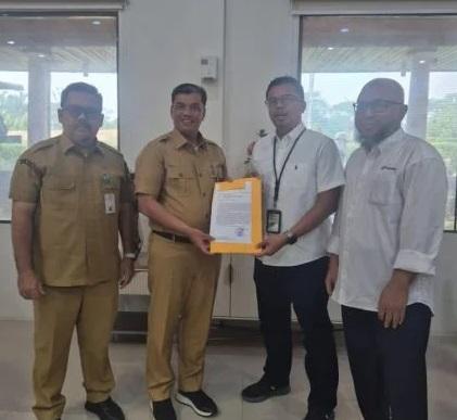 Pemprov Riau Usulkan ke PHR Perbaiki 10 Km Jalan Mahato Hingga Simpang Menggala Kabupaten Rokan Hili