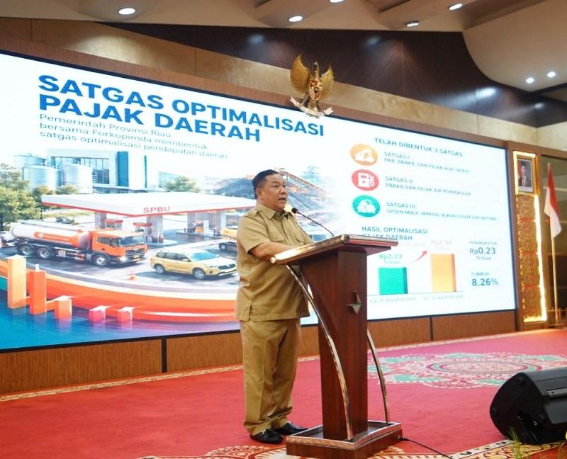 Minta Penjelasan SKK Migas, Plt Gubri Harap Transparansi Penghitungan PI 10 Persen WK Rokan