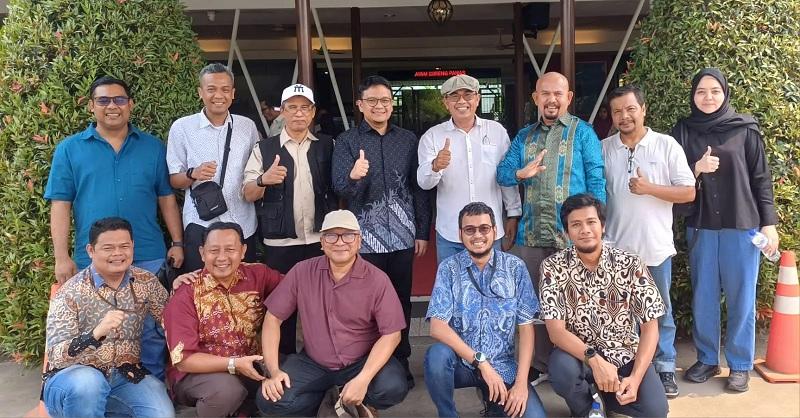 Perkuat Kemitraan, Corporate Communication PHR Wilayah Rokan Taja Pertemuan dengan PWI Riau