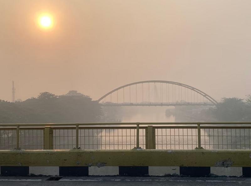 Kabut Asap Kembali Datang, BMKG Sebut Udara Pekanbaru Masuk Kategori Tidak Sehat