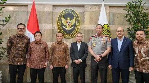 Rapat Mendadak Menteri ESDM, Dasco, Kepala BIN, Kapolri dan Pertamina, Minta Tindak Tegas Mafia BBM