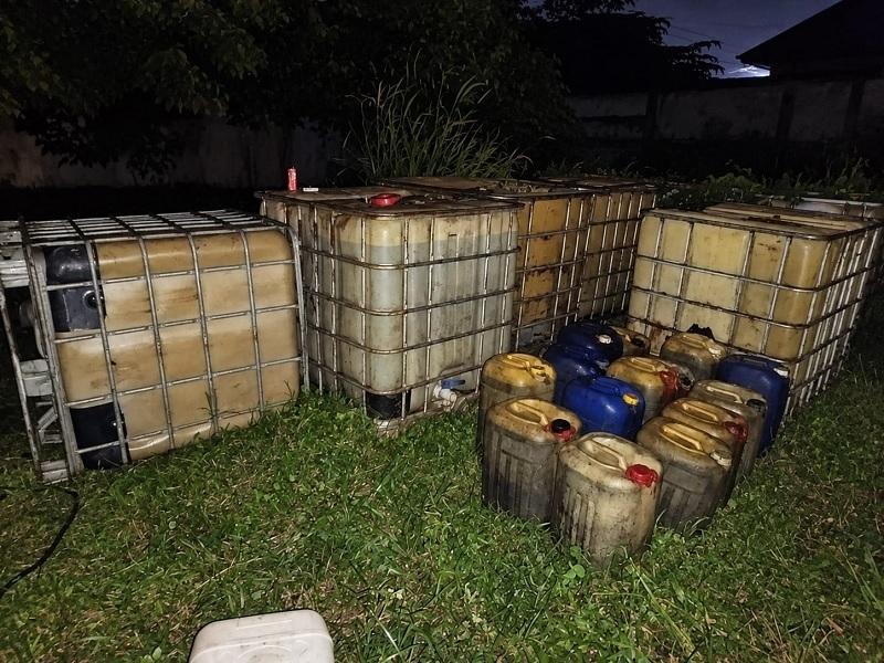 Menimbun BBM, Polda Riau Sita Gudang Solar Subsidi 1.400 Liter di Pekanbaru