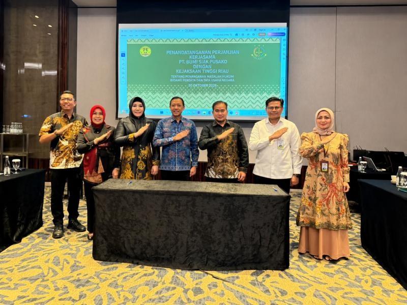 Perkuat ‘’Good Corporate Governance’’, BSP Gandeng Kejati Riau Optimalkan Tata Kelola Perusa